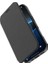 iPhone 17 Pro Uyumlu Kılıf M-Safe Şarjlı Raptic Air Folio Şeffaf Kartlıklı Kapaklı Kılıf Siyah 4