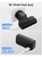 5000 mAh Ultra Mini 22.5W USB-C Giriş / Çıkış Hızlı Şarj 2 Portlu Tak-Çalıştır Standlı Powerbank / Entegre Type-C Portlu Stand Özellikli Taşınabilir Şarj Cihazı EA2205 Black - ABA09022 4
