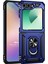 Samsung Galaxy Z Flip 7 Fe Kılıf Military Ring Holder Lacivert 1