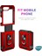 Samsung Galaxy Z Flip 7 Fe Kılıf Military Ring Holder Lacivert 6
