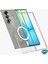Samsung Galaxy Z Fold 6 Kılıf Magsafe Clear Soft Şeffaf 2