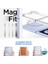 Samsung Galaxy Z Flip 6 Kılıf Magsafe Clear Soft Şeffaf 6
