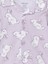 Lcw Baby Lila Gömlek Yaka Kız Bebek Pijama Takımı 3
