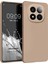 Matte Silicone Xiaomi Redmi Note 14 Pro 4g Kılıf Gold 1