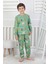 Animaux Desenli %100 Pamuk Erkek Çocuk Pijama Takımı 4