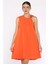 Omuz Tokalı Rahat Kısa Elbise P-00017965 1