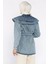 Bebe Yaka Bel Kuşaklı Tesettür Jean Kot Tunik P-00017913 3