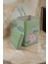EF022-D7 Blooming Green Desenli Kare Metal Saklama Kabı 11X11 cm 1