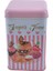 EF022-E8 Sprinkles Sugar Time Desenli Kare Metal Saklama Kabı 11X11 cm 3