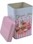 EF022-E8 Sprinkles Sugar Time Desenli Kare Metal Saklama Kabı 11X11 cm 5