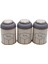 ERB05U6 Silindir Metal Saklama Kabı Ø90 3 Lü Set, Retro 2