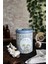 ER188-2N Forrest Grey Home Desenli Yuvarlak Metal Saklama Kabı 14 cm 1
