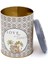 ER188-2N Forrest Grey Home Desenli Yuvarlak Metal Saklama Kabı 14 cm 3