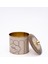 ER142-U6 Retro Desenli Yuvarlak Metal Saklama Kabı 14 cm 3