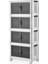 Katlanabilir Modüler Dolap 4'lü 54 cm x 31,7 cm x 127 cm 1