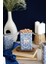 ER043-Y3 Azulejos Sugar Desenli Dikdörtgen Metal Saklama Kabı 8X10 cm 1