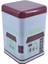 EF022-F7 Patisserie Home Desenli Kare Metal Saklama Kabı 11X11 cm 4