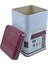 EF022-F7 Patisserie Home Desenli Kare Metal Saklama Kabı 11X11 cm 5