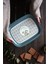 EE171-6I Forrest Grey Love Desenli Oval Tepsi 24X31 cm 1