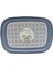EE171-6I Forrest Grey Love Desenli Oval Tepsi 24X31 cm 2