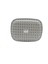 EE171-6I Forrest Grey Love Desenli Oval Tepsi 24X31 cm 4