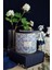 ER146-3H Azulejos Aloha Desenli Yuvarlak Metal Saklama Kabı 17.5 cm 1
