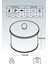 ER146-3H Azulejos Aloha Desenli Yuvarlak Metal Saklama Kabı 17.5 cm 4