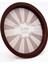 EE163-8B Elegance Burgundy Desenli Yuvarlak Tepsi 36 cm 3