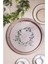 EE197-U7 Rosy Desenli Yuvarlak Tepsi 31.5 cm 1