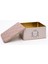 ER028-U7 Rosy Desenli Kare Metal Saklama Kabı 20X20 cm 3