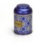 Turkish Blue_Swt Home Desenli Yuvarlak Metal Kutu, 9 x 11 cm, 0.6 lt 3