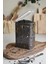 ER043-8G Terrazzo Brown Desenli Dikdörtgen Metal Saklama Kabı 8X10 cm 1