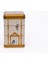 ER022-T7 Bird Cage Desenli Kare Metal Saklama Kabı 11X11 cm 1