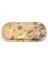 EE168-U5 Kint Sugi Desenli Oval Tepsi 16X35 cm 4