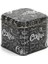 SN_Coffe 2 Go Desenli Metal Kare Kutu, 9 x 9 x 8 cm, 0.6 lt 4