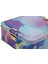 Liquid Purple Desenli Metal Kilitli Saklama Kabı 158X158X80 mm 2,4 Lt 3