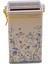 ER048-2E Botanica Yellow Desenli Dikdörtgen Metal Saklama Kabı 8X10 cm 1