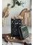 ER022-1H Terrazzo Black Desenli Kare Metal Saklama Kabı 11X11 cm 1