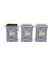 ERB21T0 Dikdörtgen Kilitli Saklama Kabı 75X100X150 3 Lü Set, Azulejos Tcs 3