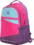 . Mor-Fuşya Color Blocking Kız Çocuk Sırt Çantası 2