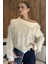 Yaka Detaylı Sakallı Triko Kazak P-00017982 5