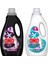 Active Cold Power Siyahlar Sıvı Deterjan 1500 ml X1 + Omo Beyazlar ve Renkliler Sıvı 1500 ml X1 2