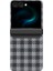 Galaxy Z Flip 7 Uyumlu Kılıf M-Safe Özellikli Ekose Benks Armorair Armorvichy Kevlar Kapak Siyah 1