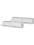 TDA1203B- Zuzu 2li Duvara Montaj Tv Stand 120CM+120CM Beyaz 6