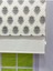 Gri Damask Desenli Çift Mekanizmalı Tül ve Stor Perde - Simli Kumaş, Simli Stor Perde 4