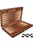 Yenigün Premium Deri Tavla Abanoz Xxl - Yüksek Kalite Klasik Şık Backgammon 2