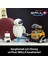 ® ǀ Disney ve Pixar Wall-E ve Eve 43279 – Film Sever Yetişkinler Için Dekoratif Koleksiyonluk Model Yapım Seti (811 Parça) 5