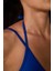 Lapis Minimal Kesim Bağlama Detaylı Mavi Bikini Üstü 4