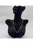 Çelik Italyan Zincir Unisex Gold Kolye 50 cm - Gold 1