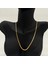 Çelik Italyan Zincir Unisex Gold Kolye 50 cm - Gold 3